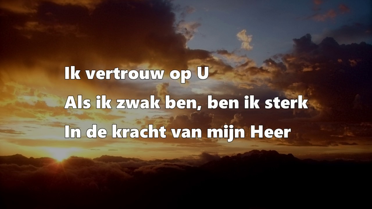 U bent mijn schuilplaats Heer - Rolof Mulder (Lyrics)