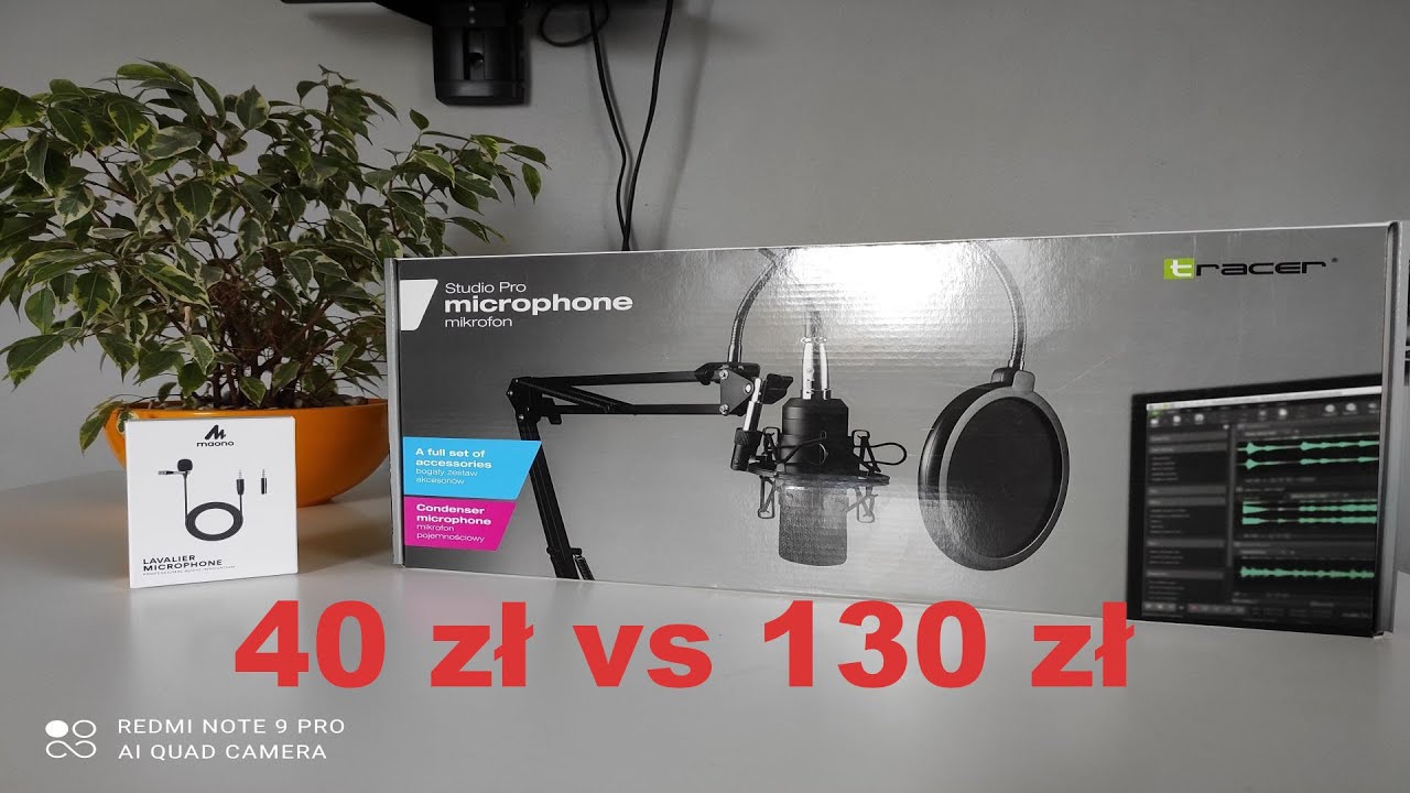 Test tanich mikrofon&oacute;w Maono 402 Vs Tracer studio pro