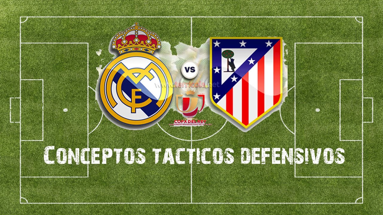 CONCEPTOS TÁCTICOS DEFENSIVOS | Real Madrid Vs Atlético Madrid