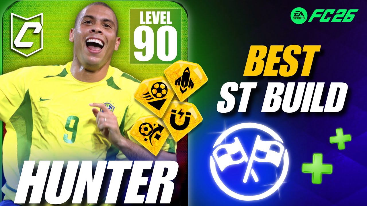 Level 90 Meta Striker Build for FC 26 Clubs!