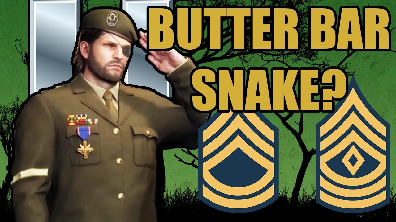 What Military Rank was Big Boss in MGS3?