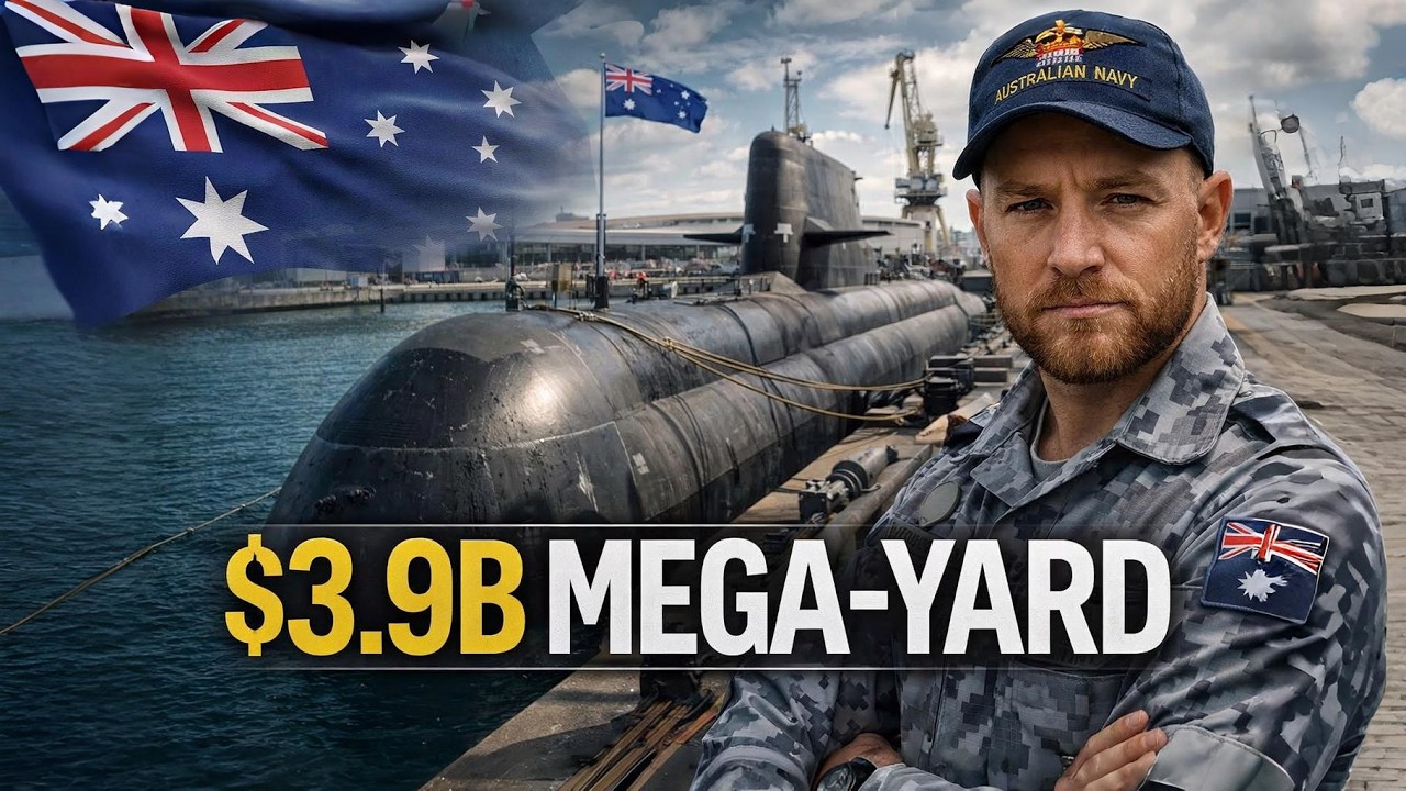 How Australia is Outbuilding China With A 3.9B Shipyard