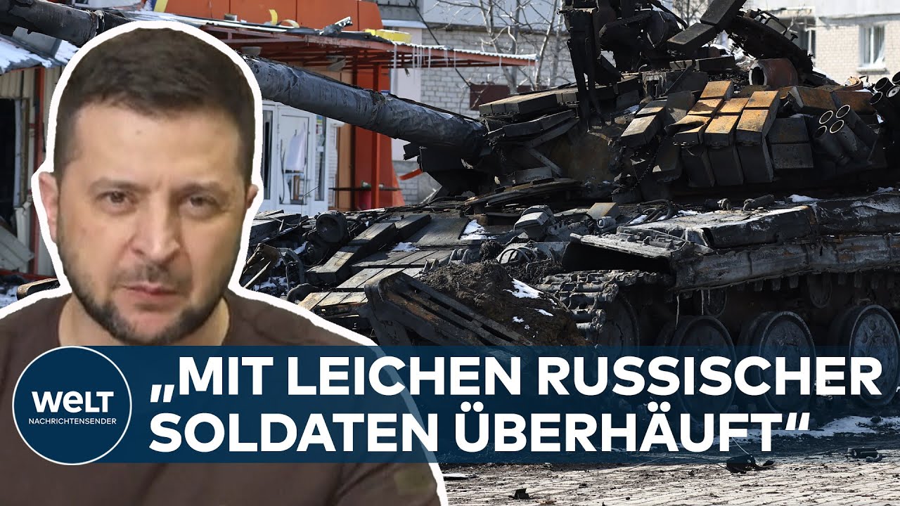 PUTINS KRIEG: Schutzsuchende in Mariupol bombardiert – Selenskyj mit Botschaft an russisches Volk