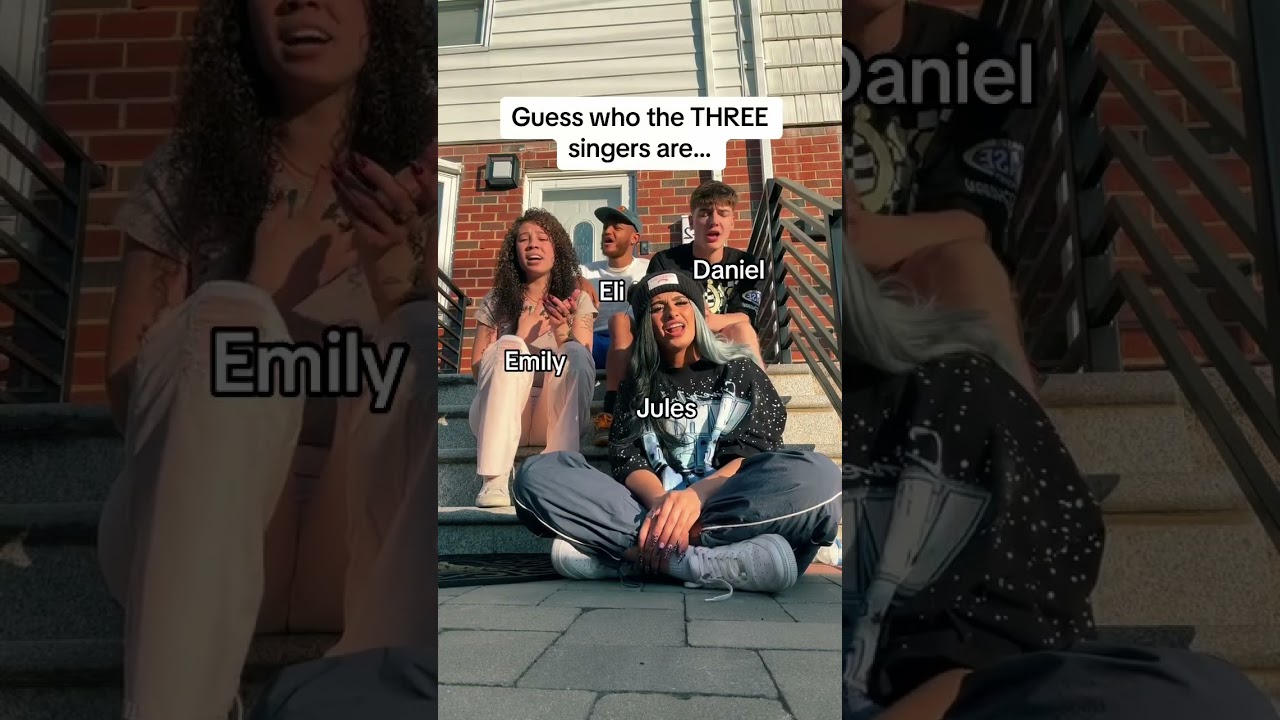 Guess who the THREE singers are&hellip;