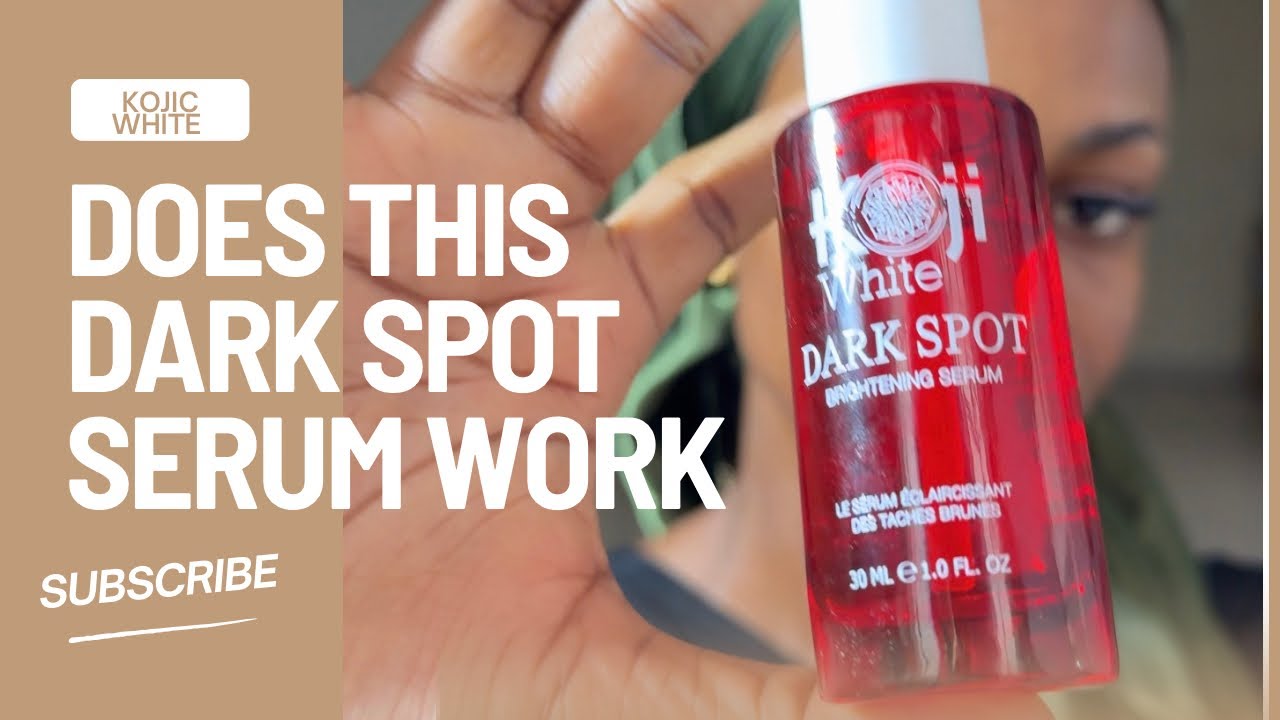 Koji White Dark Spot Serum Review |How to Fade Dark Spots, Hyperpigmentation & Dark Neck |