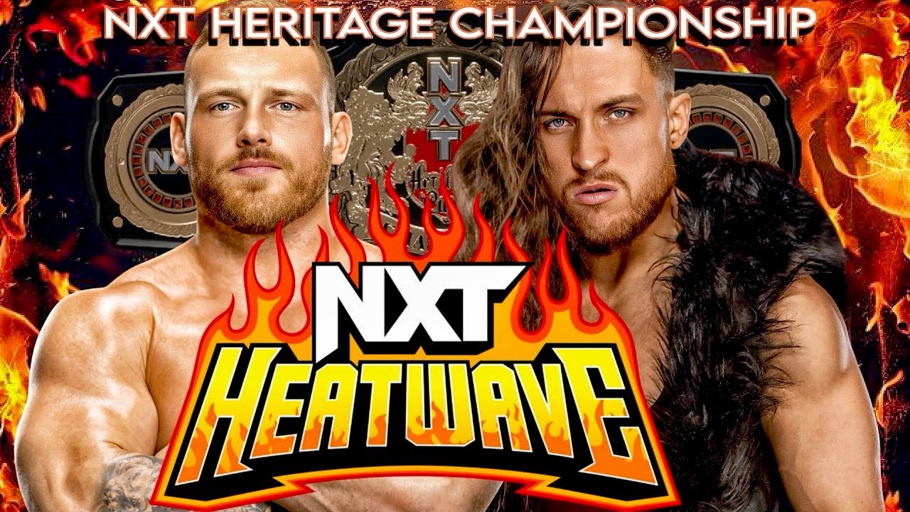 Ridge Holland vs Pete Dunne NXT Heritage Championship HEATWAVE WWE2K25