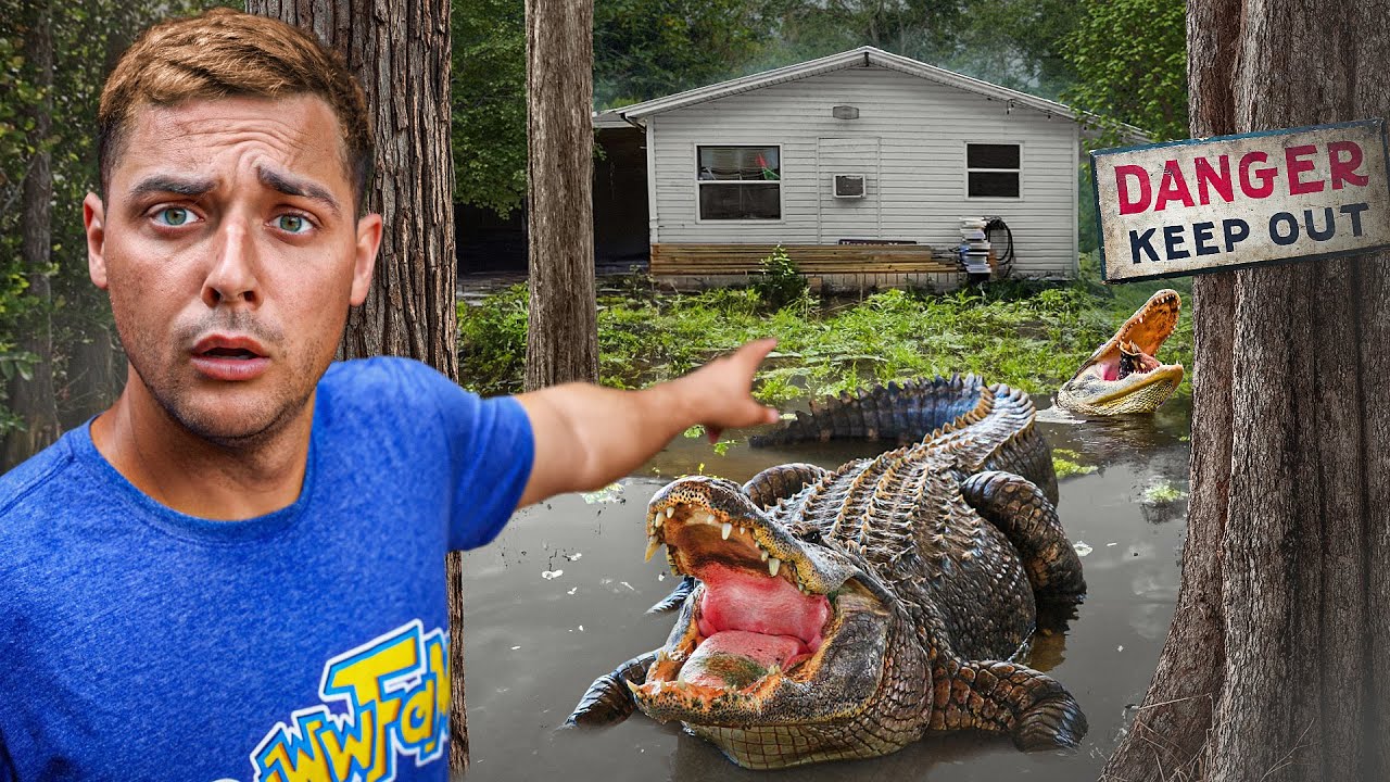I Found A House Filled with Swamp Monsters