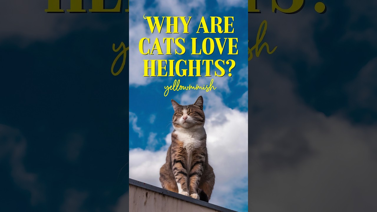 why do cats love heights #cats #cat #kitten @EmancipetYT