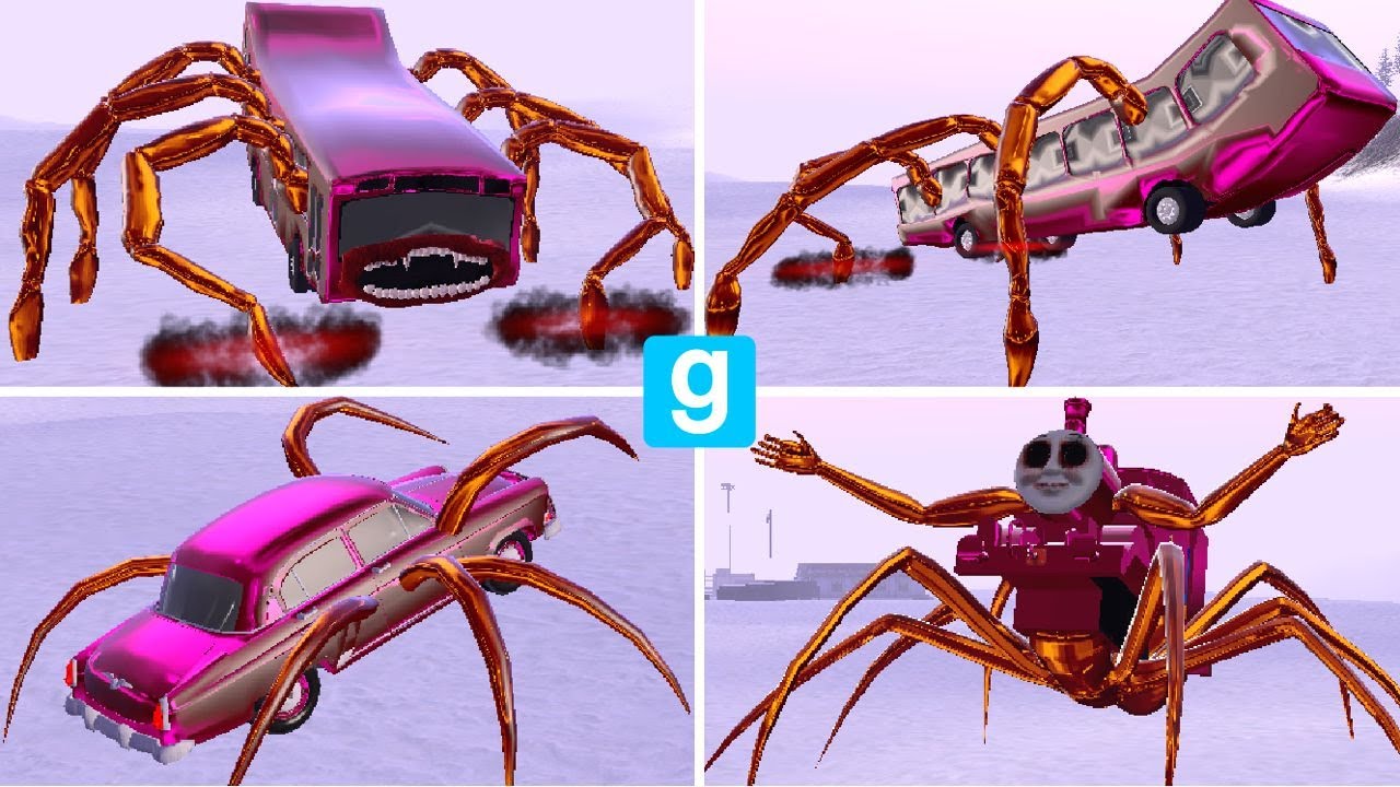 New Update Eater Family - New Forms & New Evolution Of Bus Eater, Car Eater, Thomas Train in GMod!