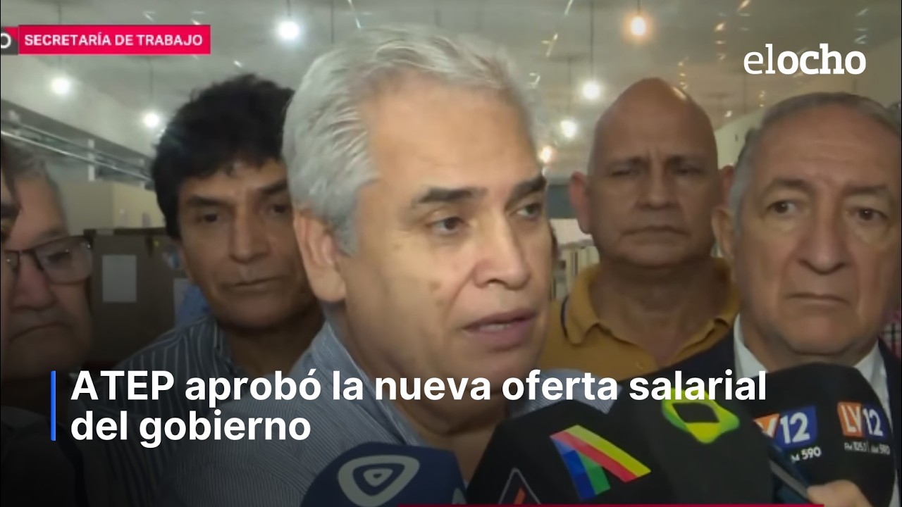 ATEP APROBÓ LA NUEVA OFERTA SALARIAL DEL GOBIERNO