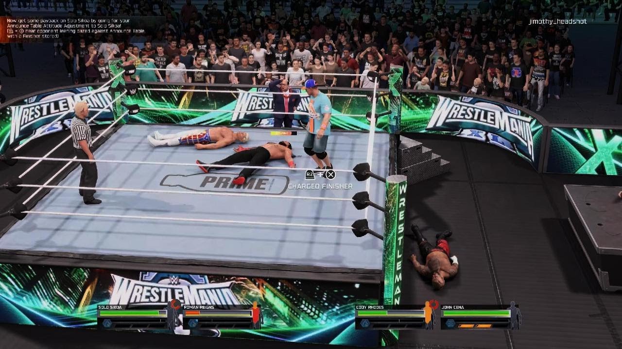 WWE 2K25 Universe mode