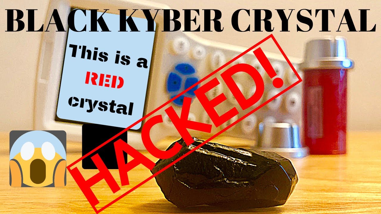 HACK your Galaxy’s Edge Kyber Crystal and create your own BLACK KYBER CRYSTAL!