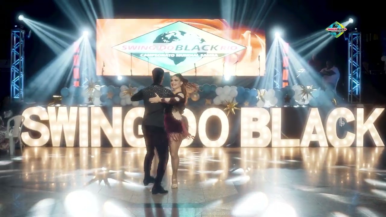 Arthur e Alana Campeões do Swing do Black 2025 – Samba de Gafieira 