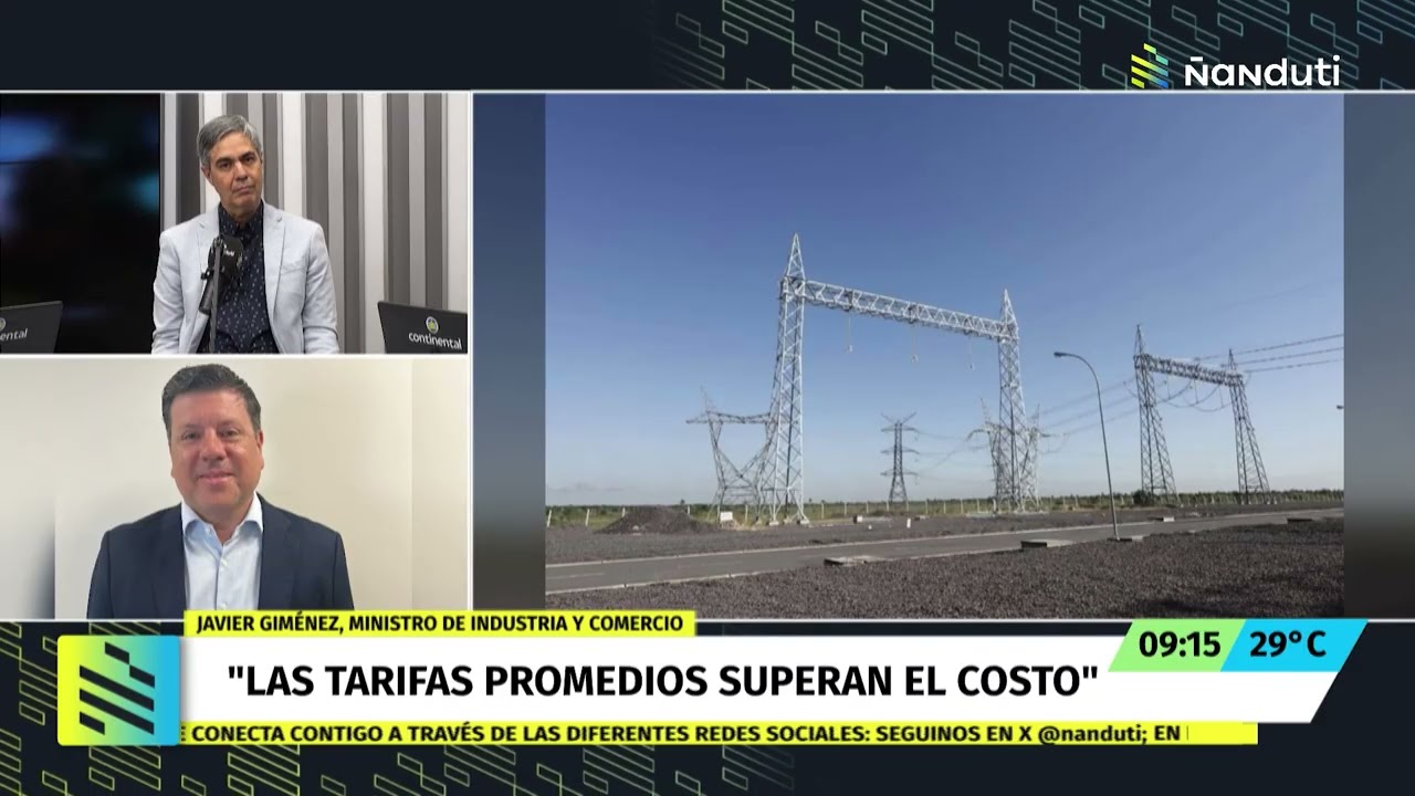 Entrevista al ministro de Industria y Comercio, Javier Giménez en Franja Roja   28-01- 2026