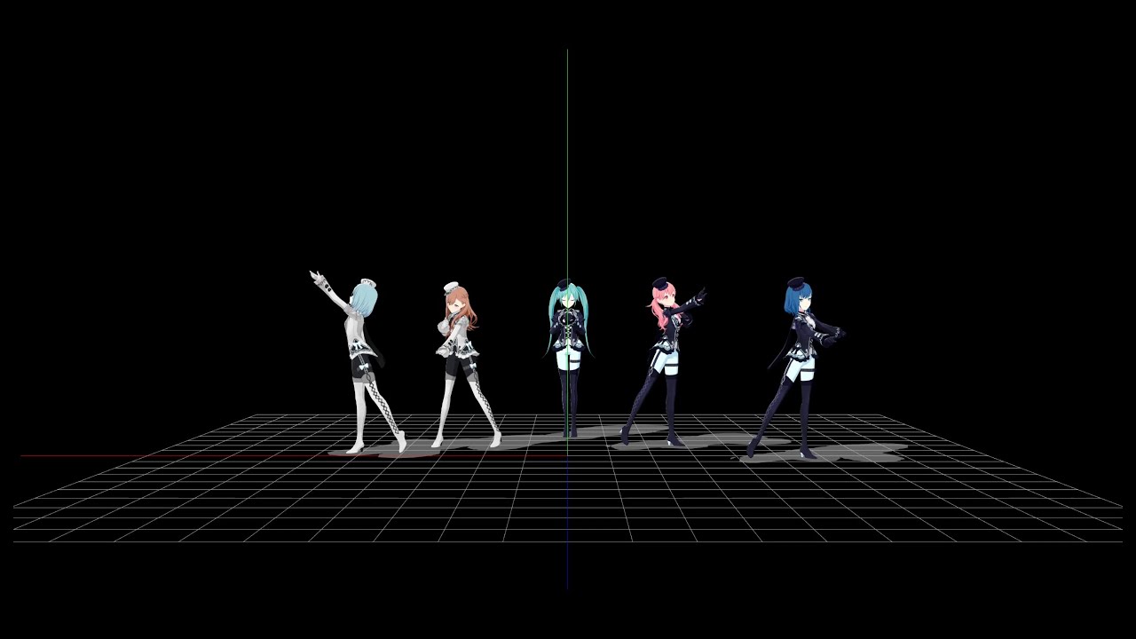 [MMD] The Snow White Princess Is... (mirrored dance practice ver.) - MORE MORE JUMP!