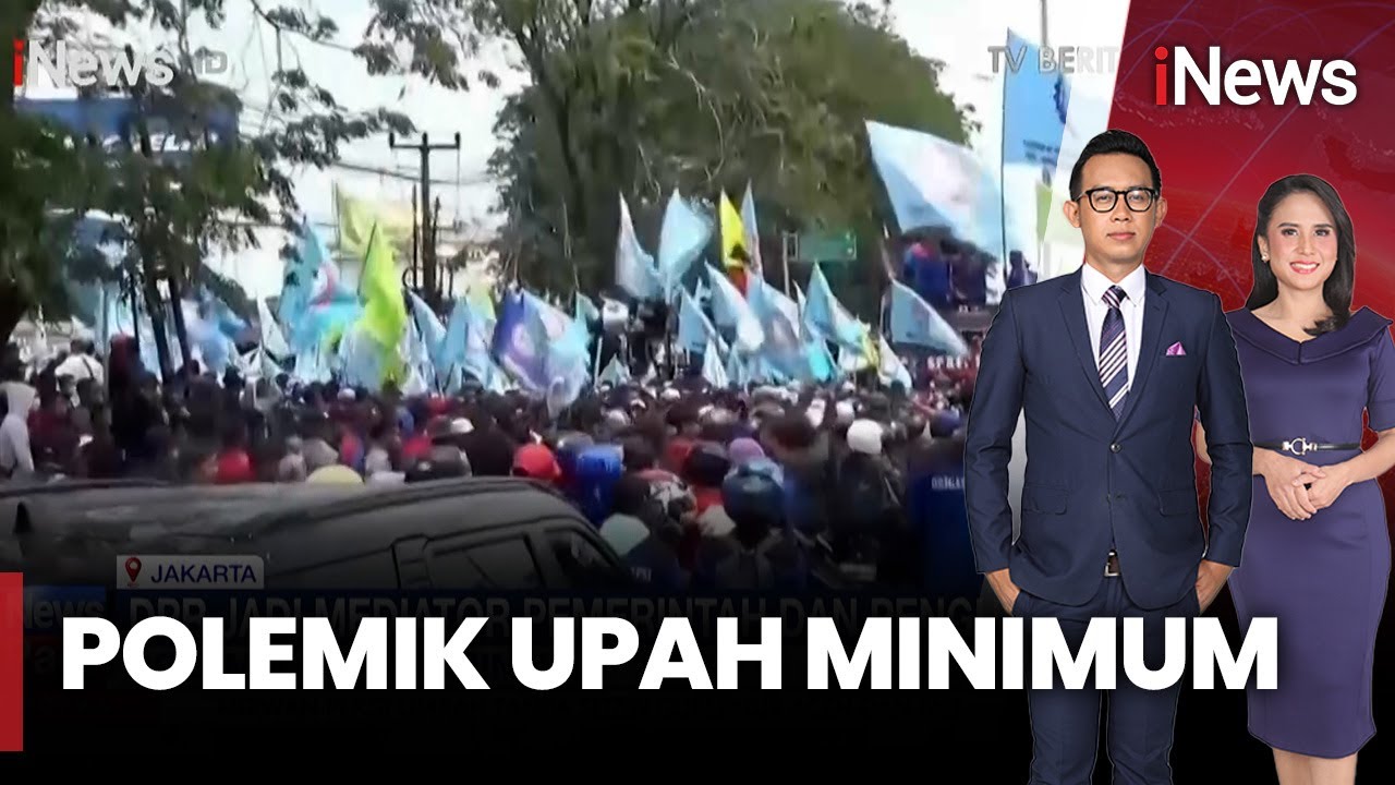 Polemik Upah Minimum, DPR Mediasi Pemerintah & Pengusaha | iNews Pagi (07/12)