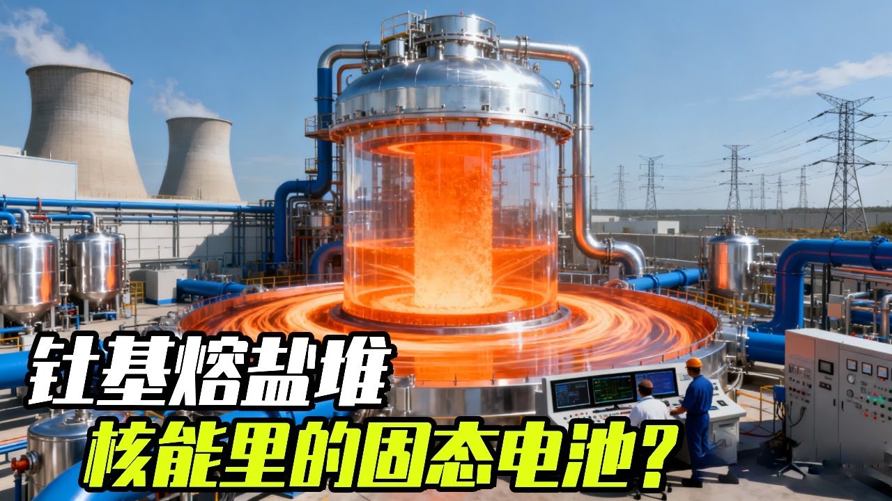 钍基熔盐堆，凭什么是核能里的固态电池？ 【科学火箭叔】#核能 #能源 #发电