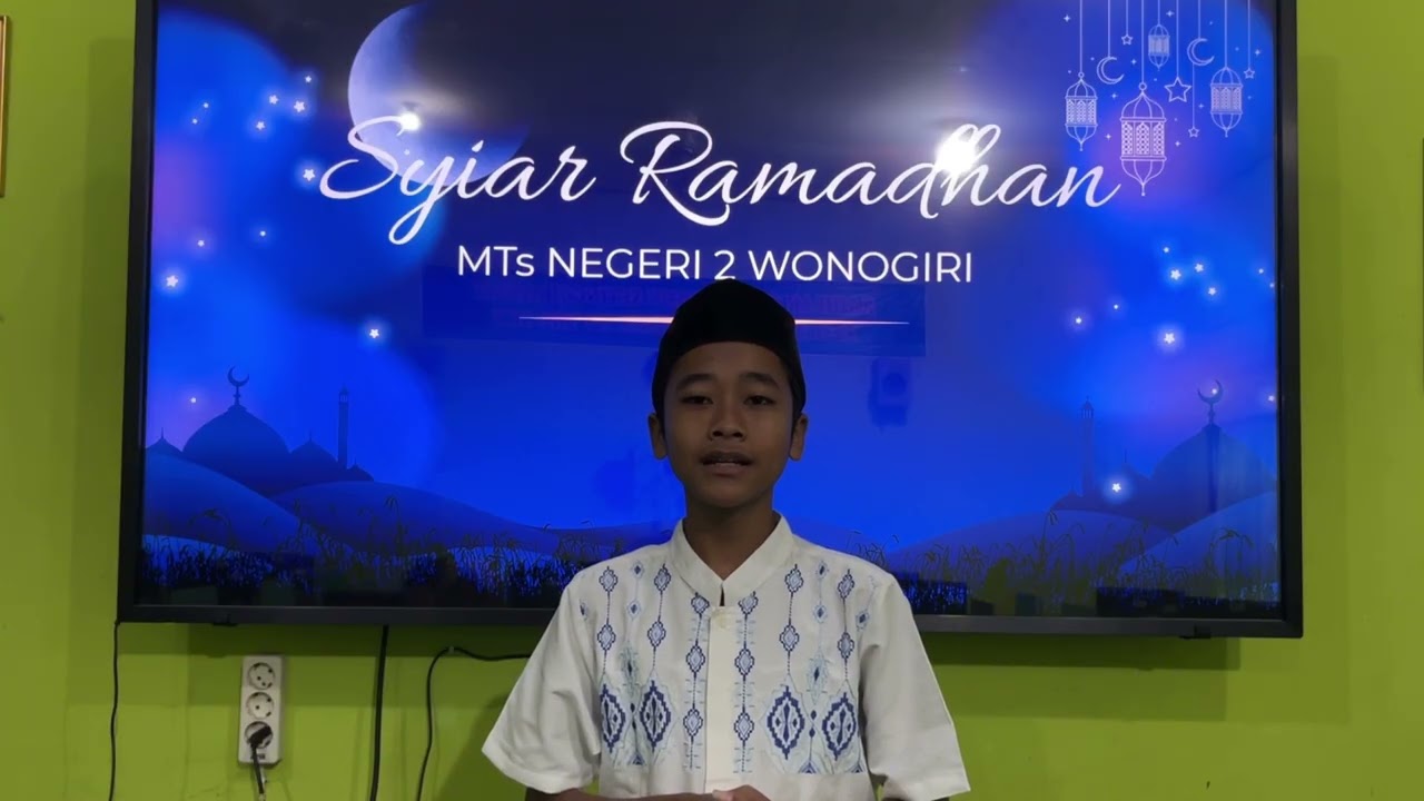 [SYIAR RAMADHAN] - KULTUM | NUZULUL QUR’AN oleh Rizki Fadillah Awallun (IX B)