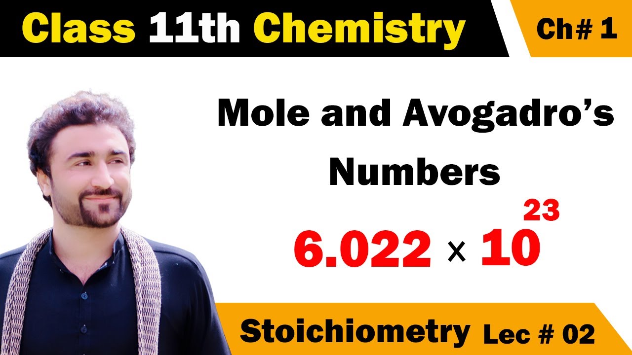 Mole and Avogadro's Number 1st Year Chemistry