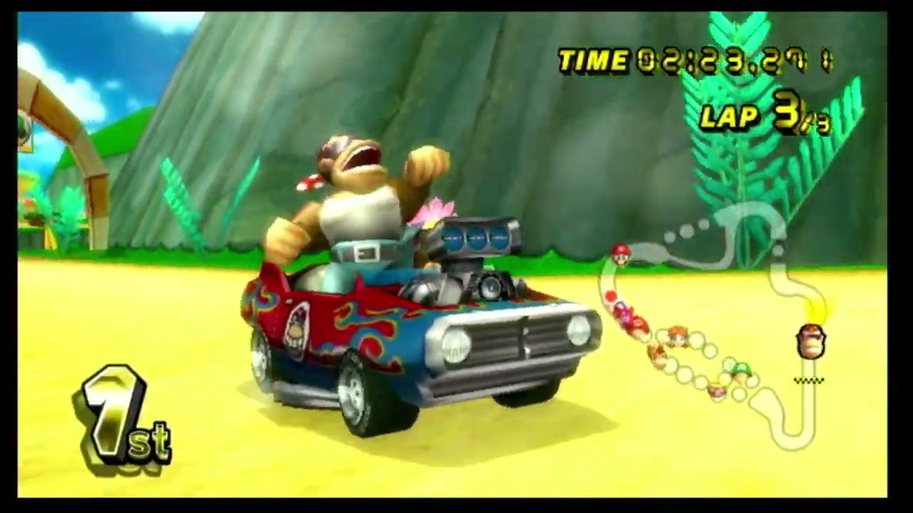 Mushroom Cup 100cc (3 Star Rank) Mario Kart Wii