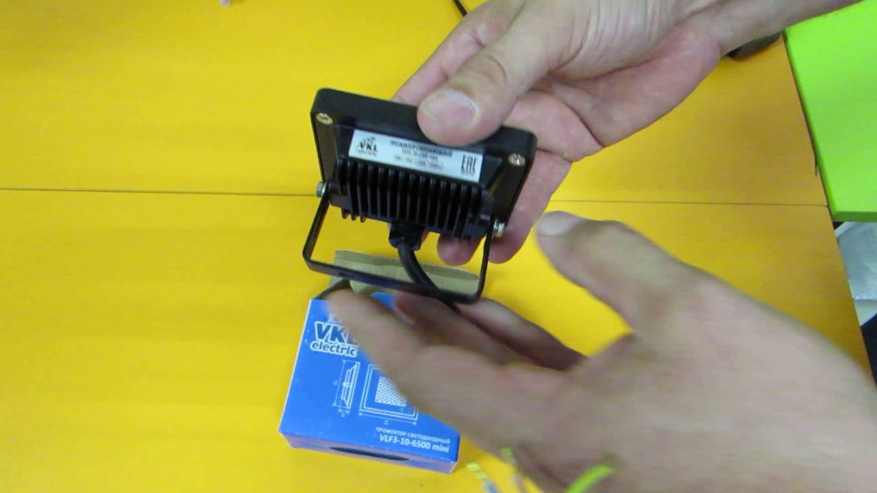 Прожектор светодиодный 10 Вт Vkl electric