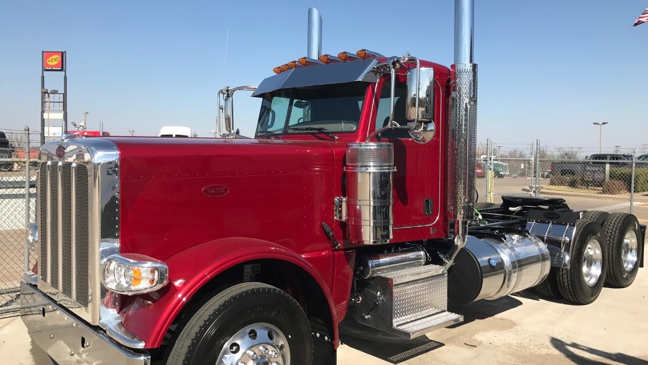 Грузовик Peterbilt 389 Day Cab 2018 года выпуска, двойные блокировки дифференциала, полный компле...