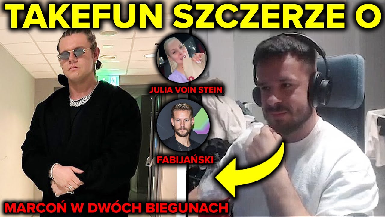 TAKEFUN SZCZERZE O NATAN MARCOŃ W DWÓCH BIEGUNACH, FABIJAŃSKI, JULIA VON STEIN