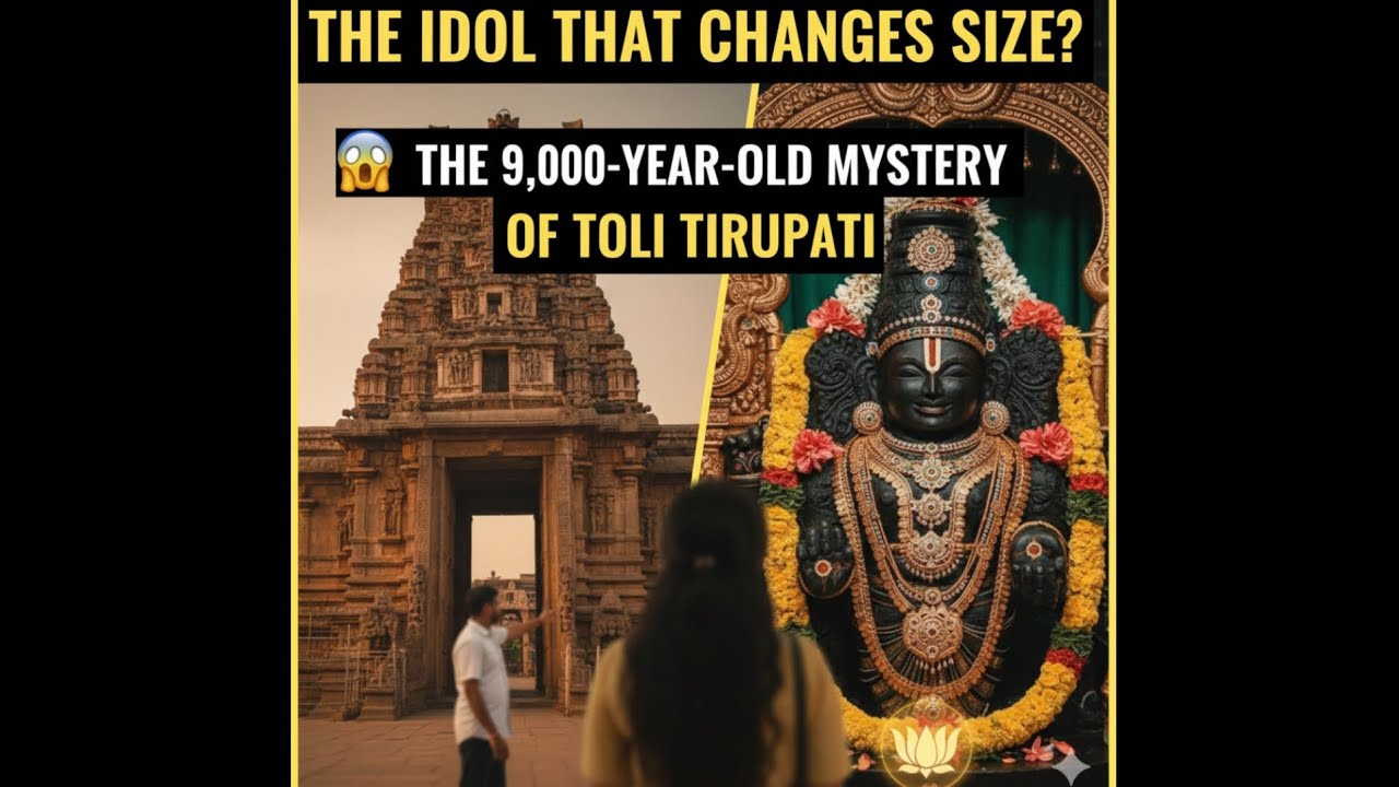 The Idol That Changes Size? 😱 The 9,000-Year-Old Mystery of Toli Tirupati
