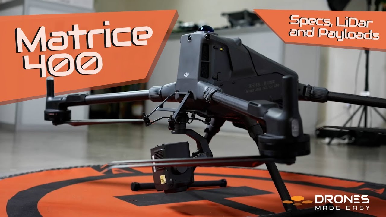 DJI Matrice 400! Specs, LiDar, and Payloads