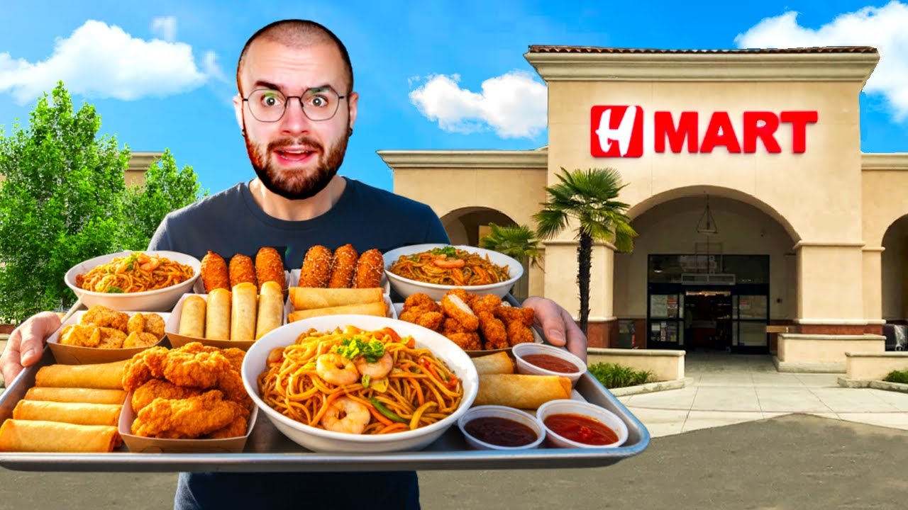 Я обедал в фуд-корте H Mart в рамках акции «48 ЧАСОВ» (10 РЕСТОРАНОВ)