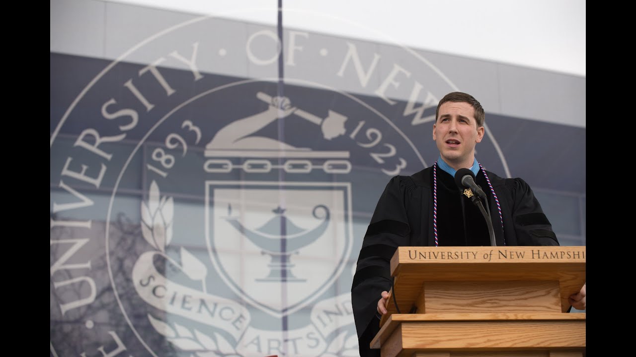 Medal of Honor Recipient Ryan Pitts '13 UNH Commencement Speech