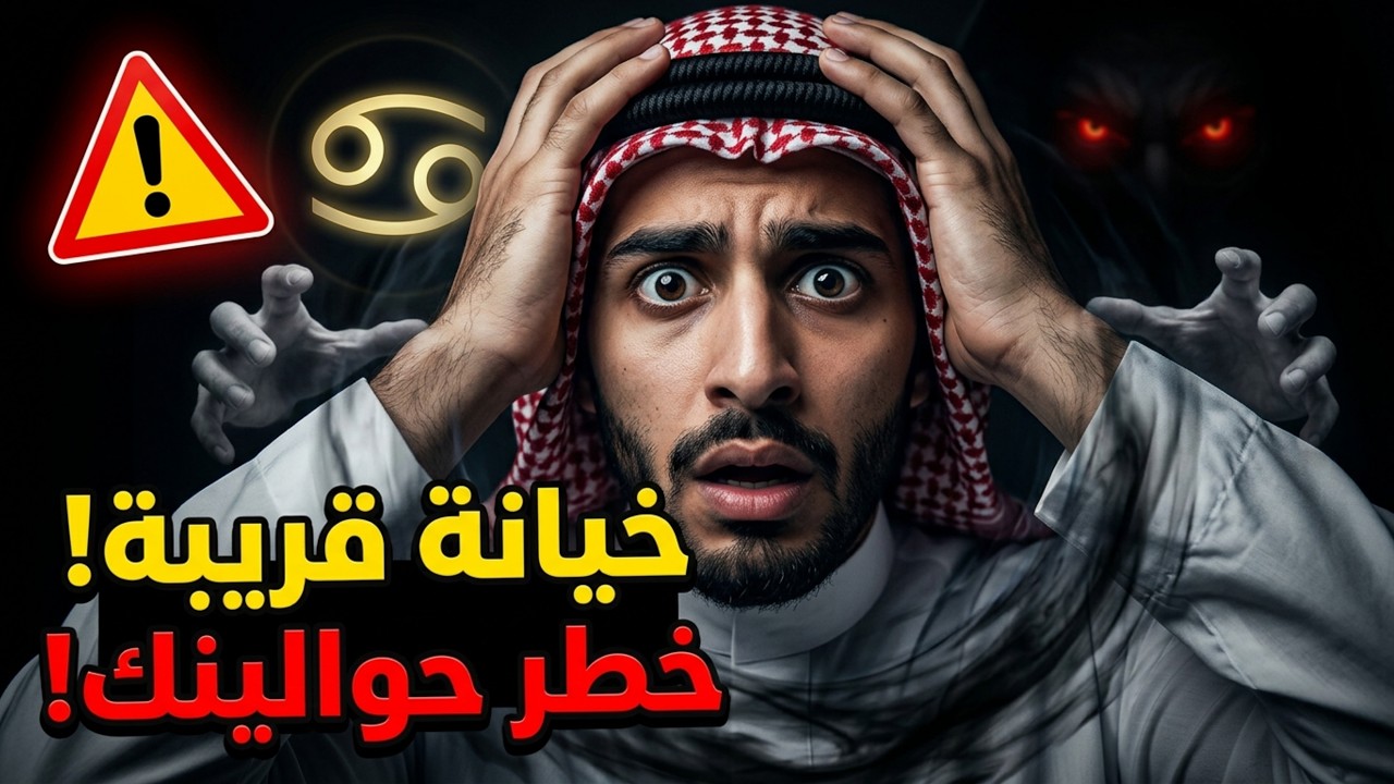 توقعات برج السرطان 🦀 انت كبش فداء 🐏هفهمك كلام عمرك ماسمعته غير مني 🎯مفاجآت عن حياتك ❓ اخبار رهيبه 🔥