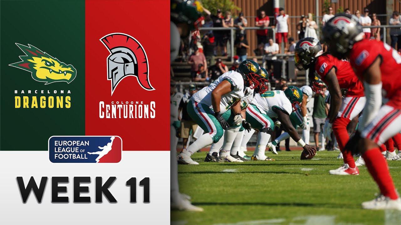 Barcelona Dragons @ Cologne Centurions Highlights | Week 11 | Season 2022