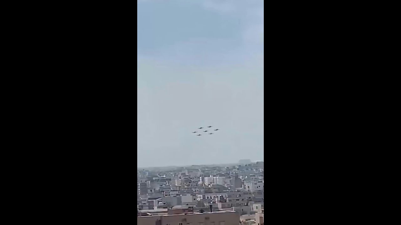 Israeli defences respond to reported Iranian aircraft threat