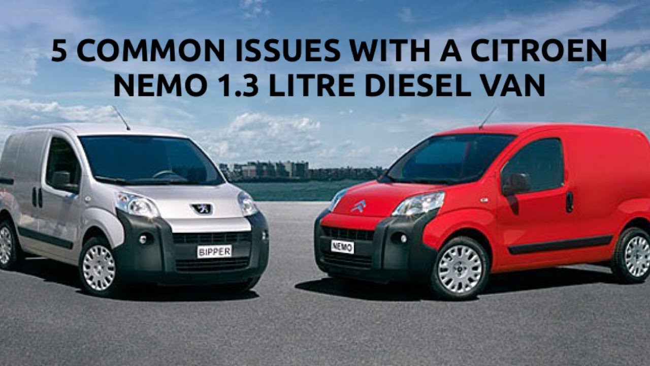 5 COMMON PROBLEMS / ISSUES / FAULTS WITH A CITROEN NEMO 1.3 LITRE DIESEL VAN