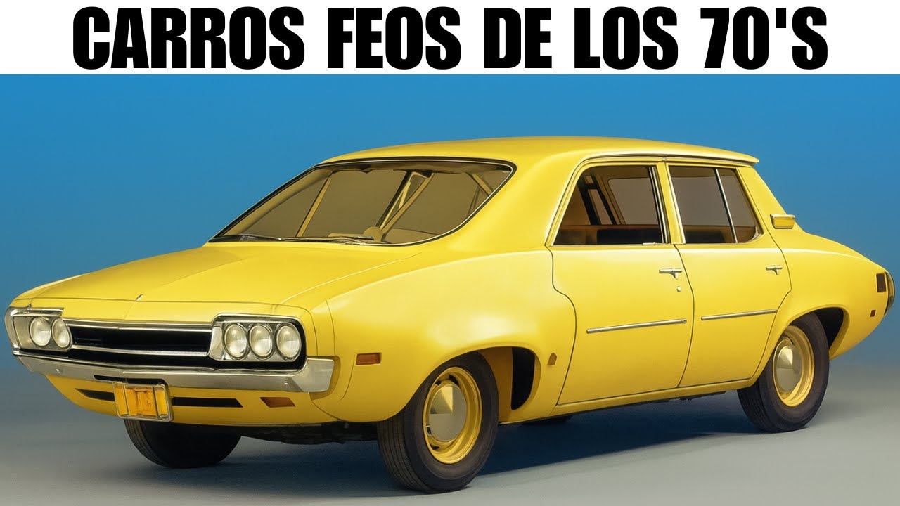 Los 18 coches m&aacute;s feos de los a&ntilde;os 70