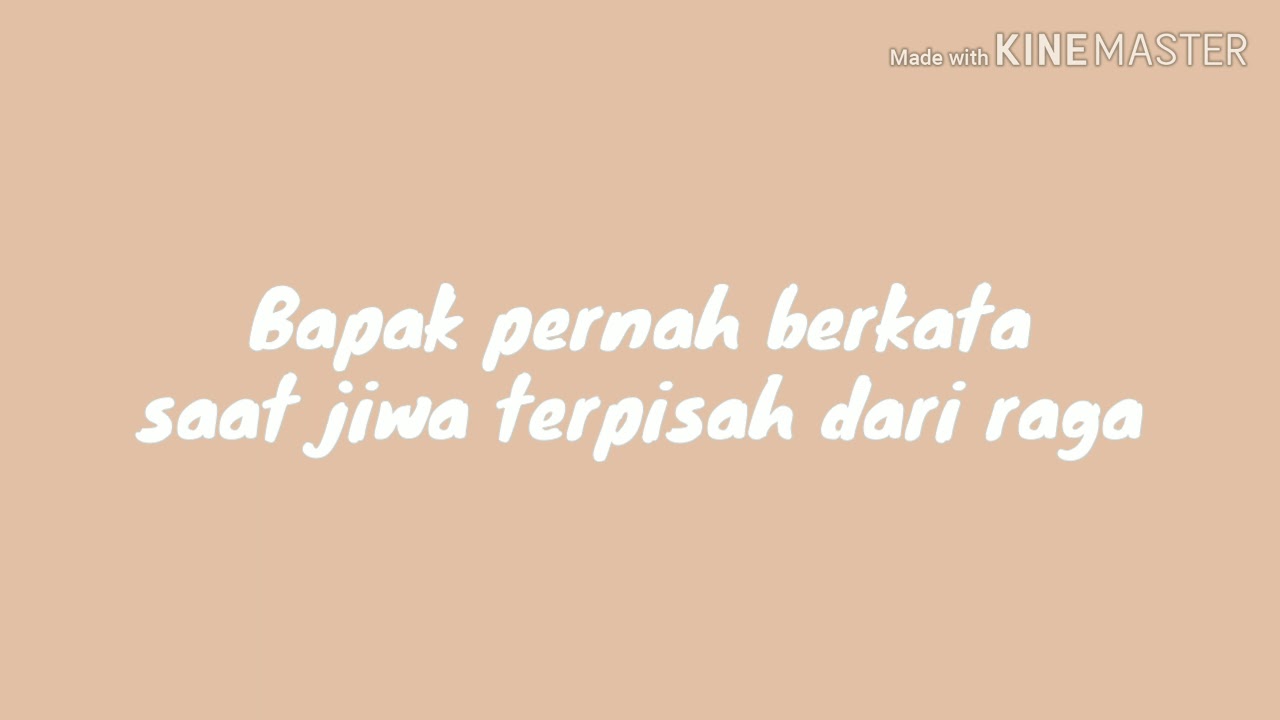 Tulus - mahakarya (lirik)