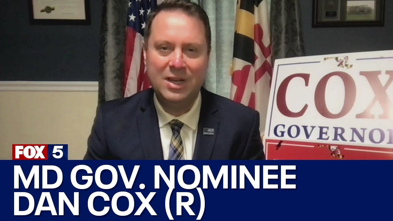 Dan Cox, Maryland GOP gubernatorial nominee, speaks with FOX 5