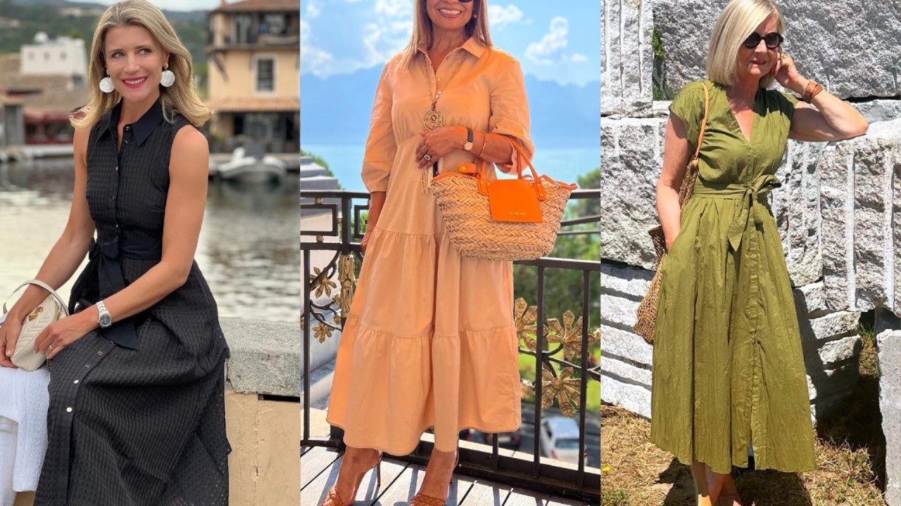 СТИЛЬНЫЕ ПЛАТЬЯ ВЕСНА_ЛЕТО В ИДЕАЛЬНОМ ЭЛЕГАНТНОМ ГАРДЕРОБЕ💕STYLISH DRESSES