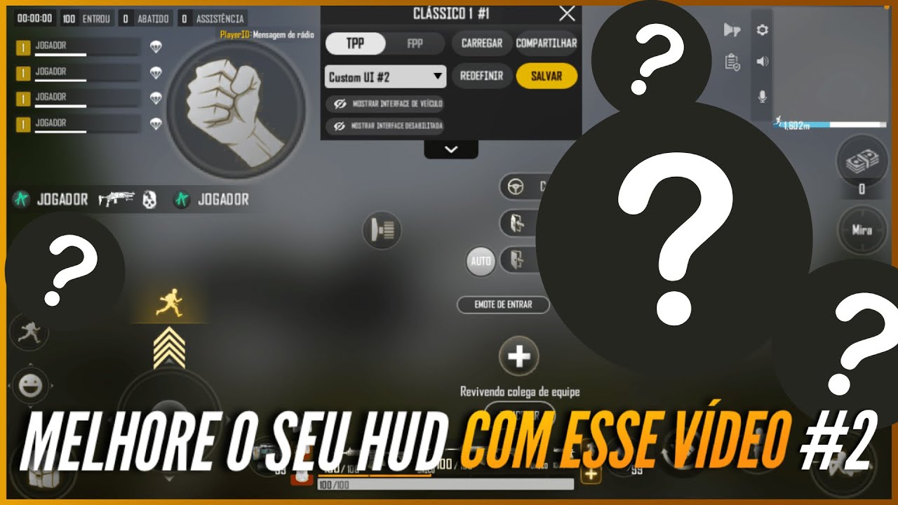 CONFIGURA&Ccedil;&Atilde;O, ESTRUTURA E PERSONALIZA&Ccedil;&Atilde;O DO SEU HUD NO PUBG NEW STATE #2