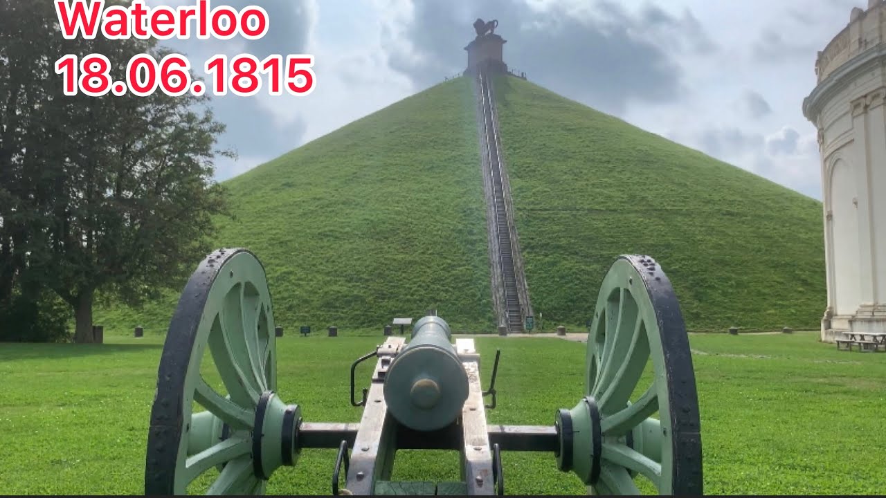 Bataille de Waterloo￼ - Napoléon ￼-  Panorama -Battle of Waterloo