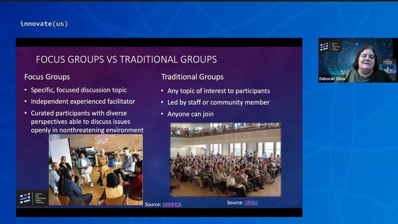 Community Engagement for Public Professionals: Focus Groups