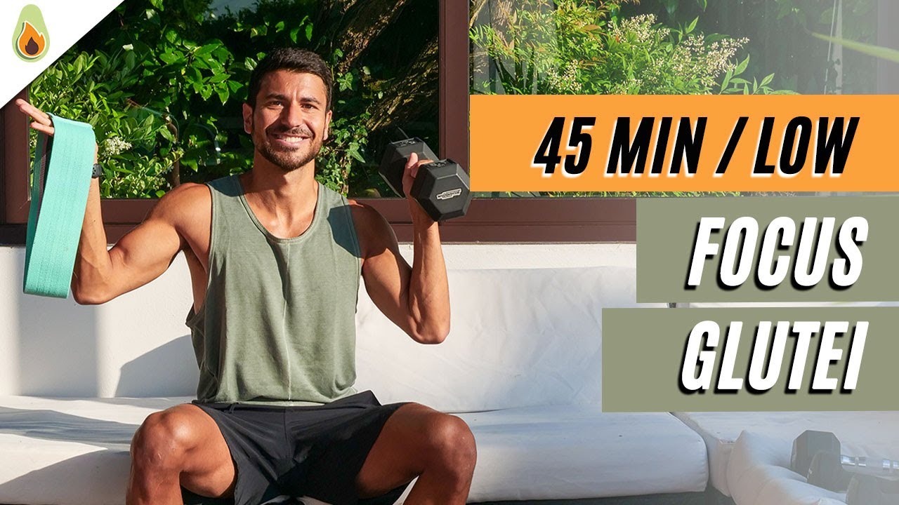 Allenamento FOCUS GLUTEI 🍑  - con banda elastica | Cotto al Dente