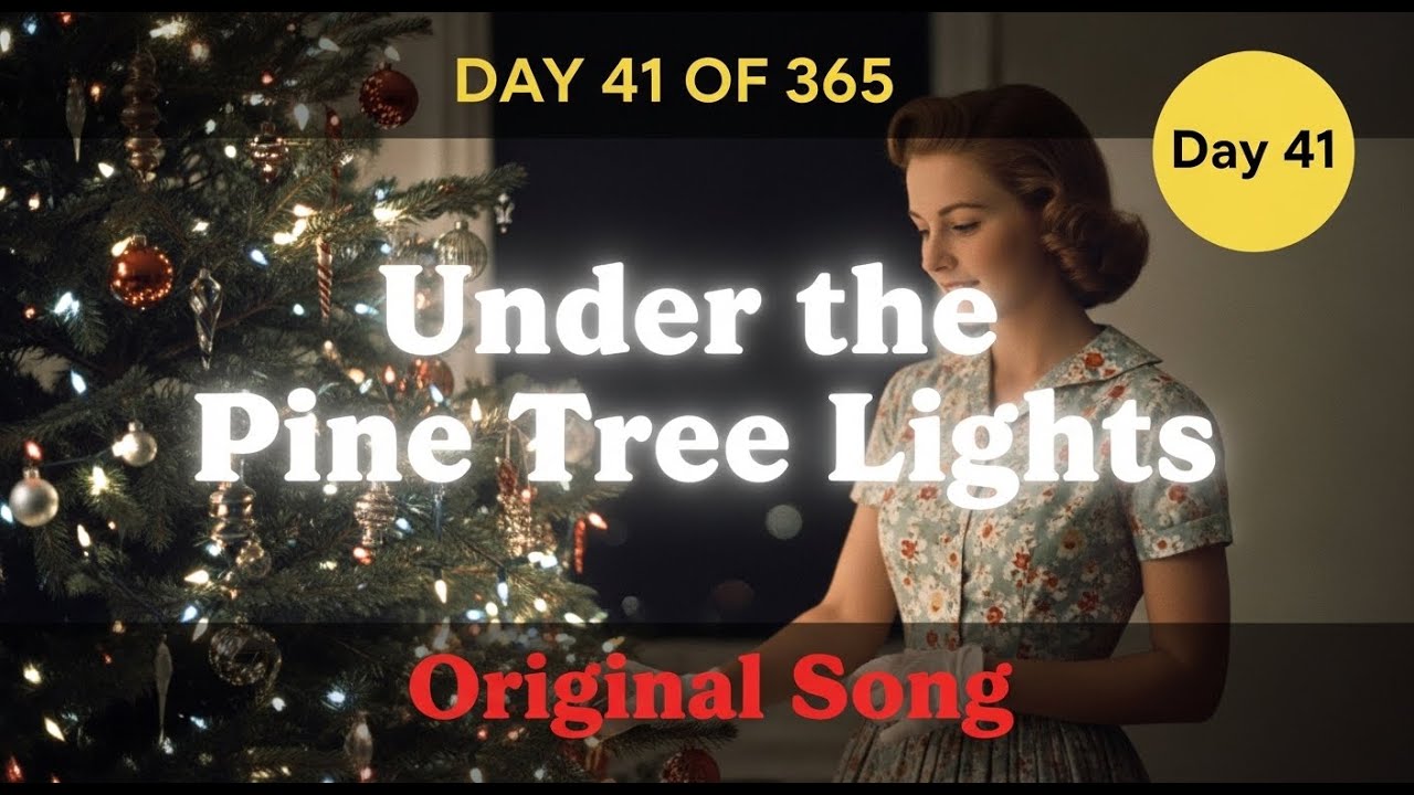Under the Pine Tree Lights (Day 41/365) | 1950s Jazz Style Christmas Song