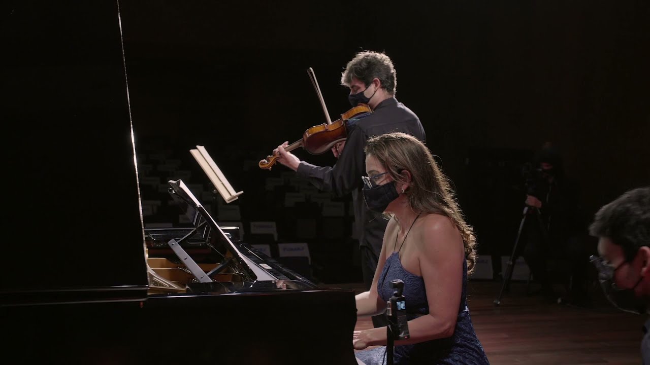 C&eacute;sar FRANCK - Sonata para violino e piano em L&aacute; maior. Simone Leit&atilde;o e Daniel Guedes