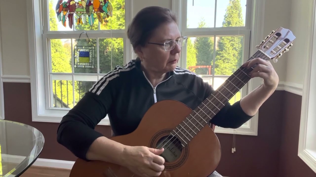 Waltz “Silver Strings” by Y. Shilin, performed by Yevgeniya Anderson