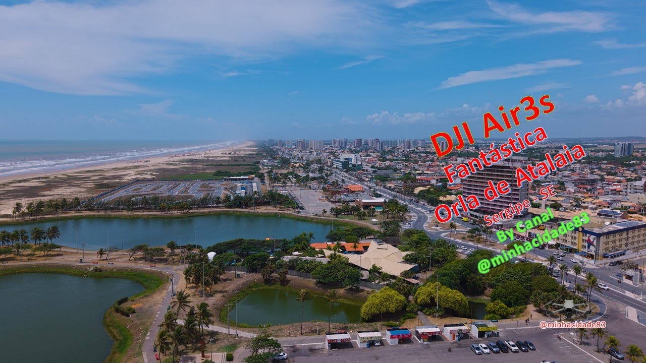 A fantástica Orla de Atalaia em Aracaju-SE