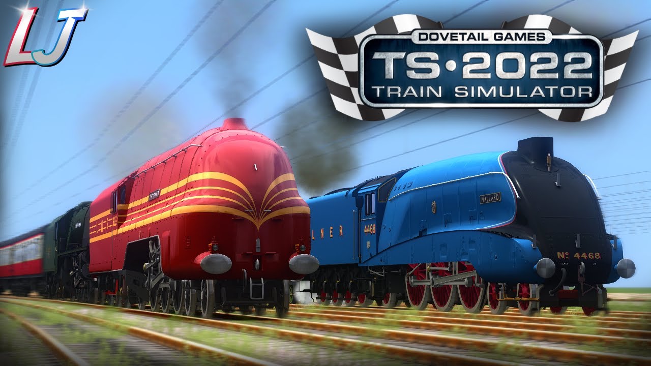 Train Simulator 2022 - Duchess of Hamilton & Sutherland VS Flying Scotsman & Mallard  (RACE!)