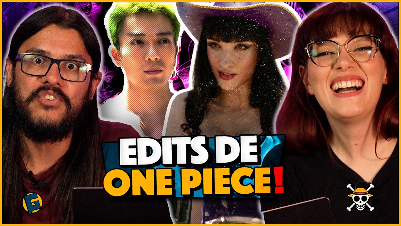 ANA e VICTOR reagem a EDITS de ONE PIECE!