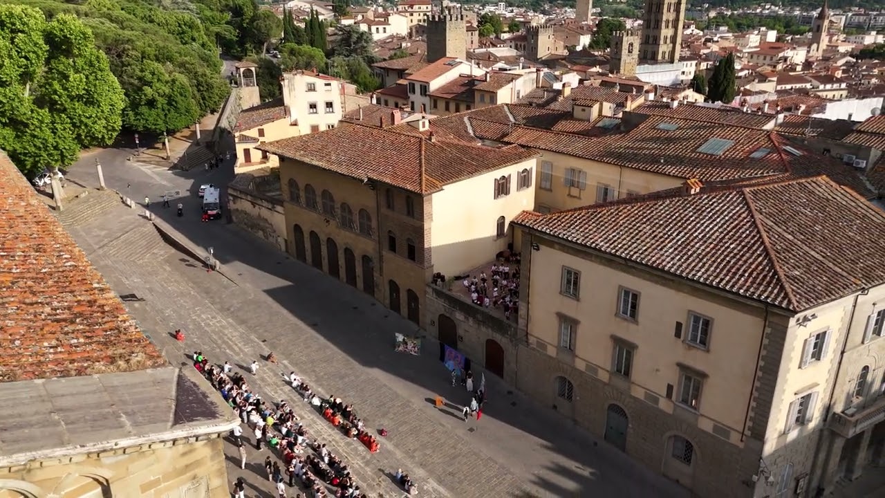 Mercoledì 4 Giugno 2025 Terrazza del Palazzo della Provincia. Riprese aeree. parte 1